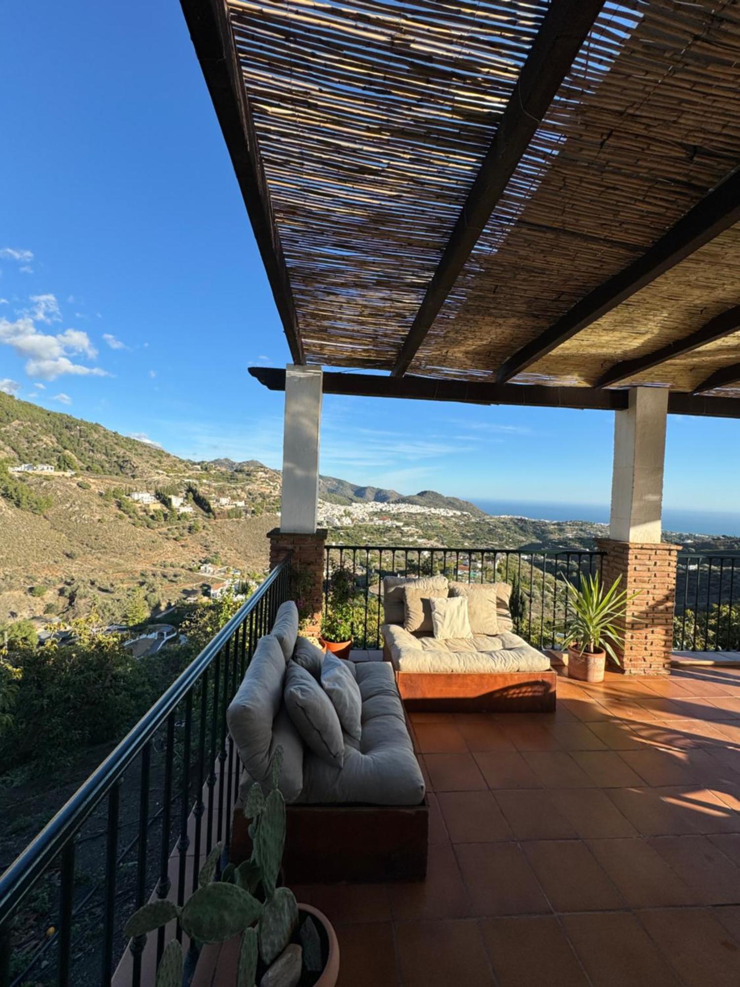 Villa En Frigiliana Con Piscina, Jacuzzi Y Espectaculares Vistas Экстерьер фото