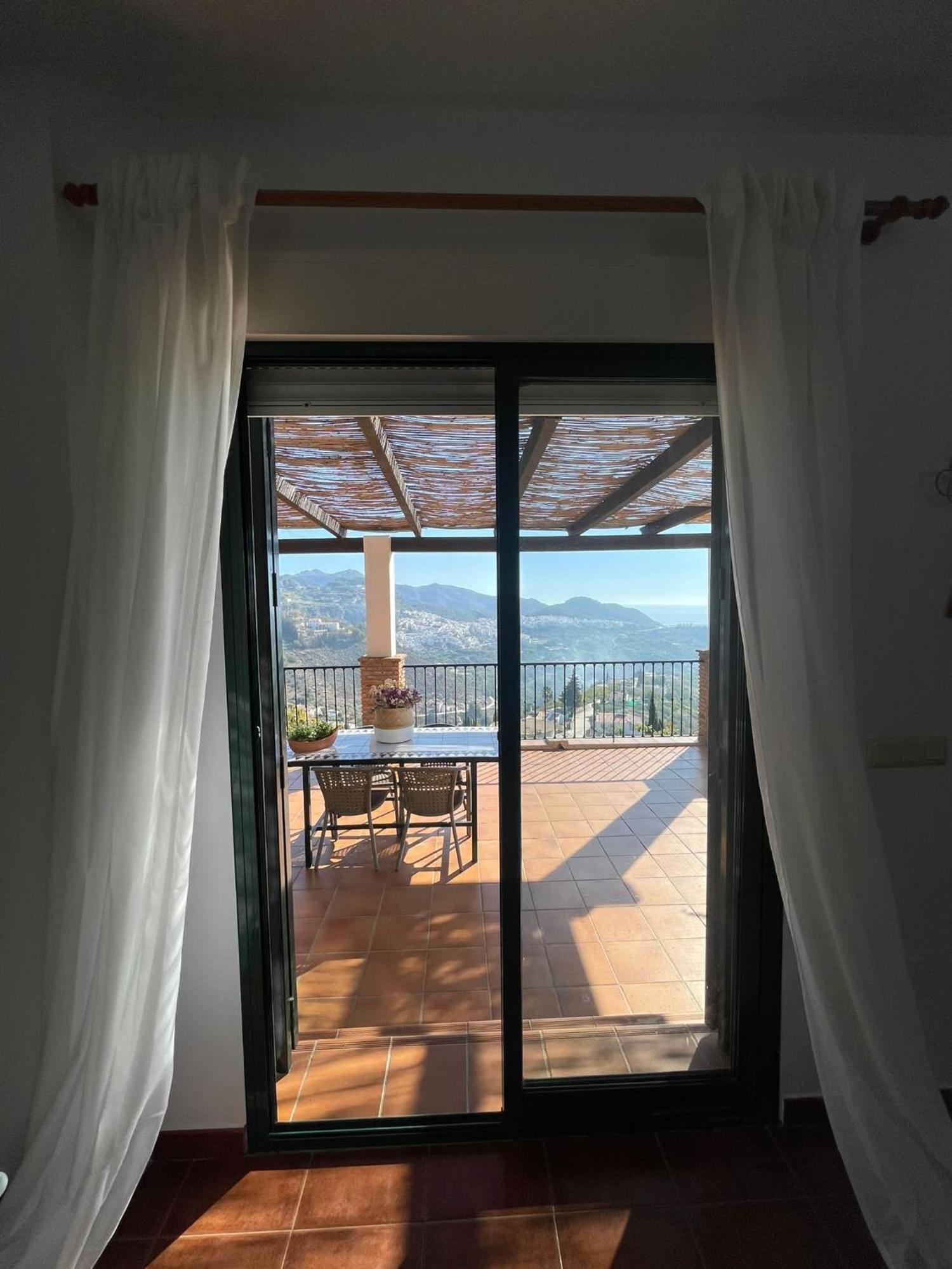 Villa En Frigiliana Con Piscina, Jacuzzi Y Espectaculares Vistas Экстерьер фото